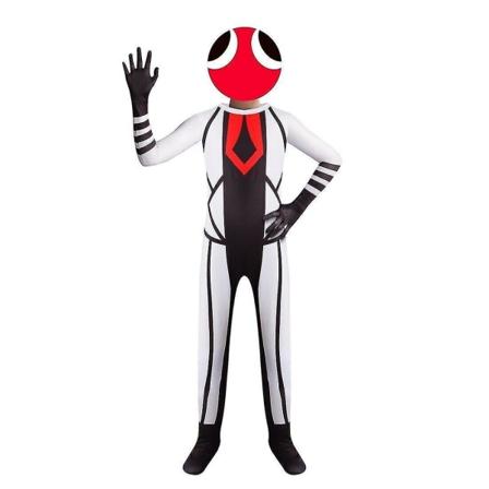 Rainbow Friends Barn Pojkar Flickor Halloween kostym Jumpsuit 150