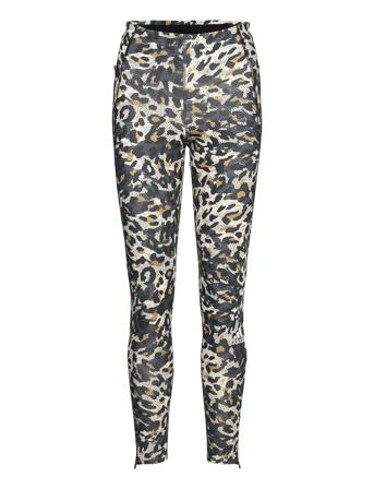 Adizero Primeblue High Waist Long Running Tights W Grey Adidas Performance