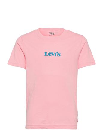 Lvb Ss Graphic Tee T-shirt Lyserød Levi's