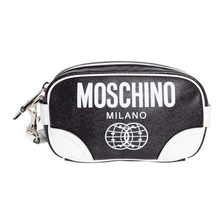 Moschino, Moschino x Smiley Toiletry bag Czarny, Mężczyzna, Rozmiar: ONE Size