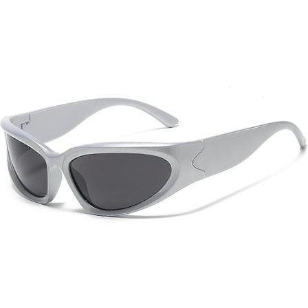 Dame Solbriller Wrap Around Cykel-sport Uv400 Beskyttelse Trendy Køre Solbriller Til Mænd (ShiKai)