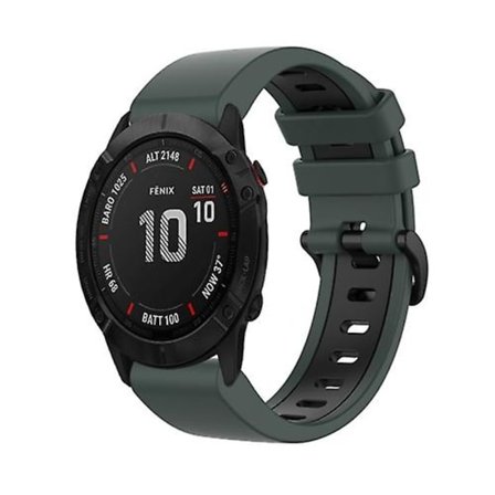 För Garmin Fenix ​​6x Pro 26mm Silicone Sports Watch