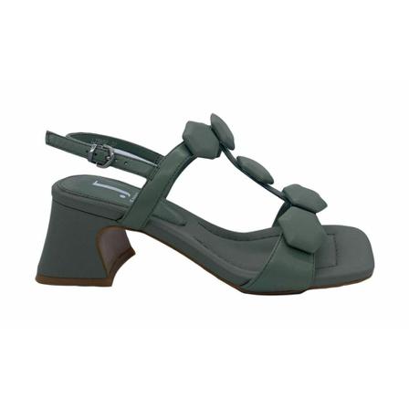 Jeannot, High Heel Sandals Zielony, Kobieta, Rozmiar: 39 EU