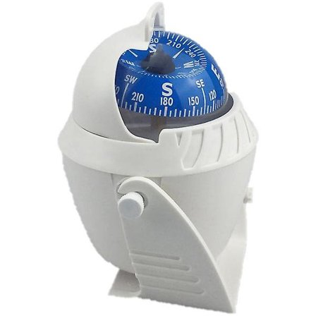 Sjøsvingende marinekompass med elektronisk LED-lys Båtkompass for maritim navigasjonsposisjoneringskompass