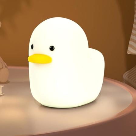 LED Duck Night Light Børnelampe Cute Dull The Duck Night Light