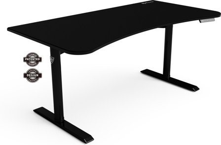 AROZZI Gaming-Tisch Arena Moto Pure Black elektr. verst. 1/2 (AZ-ARENA-MOTO)