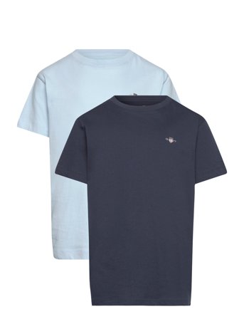 GANT | C-Neck T-Shirt 2-Pack | 146-152
