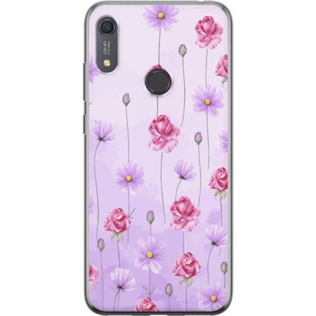 Kompatibelt Mobildeksel til Huawei Y6s (2019) Petal Reverie Lilac Mist