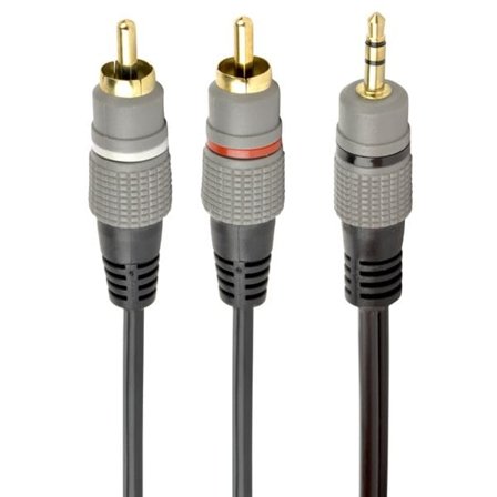 Ljudkabel - 3,5mm till 2xRCA 1,5m