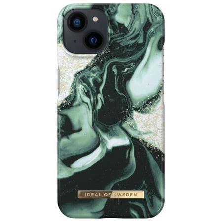 Ideal Of Sweden Golden Olive Marble Fashion Case Till Iphone 13
