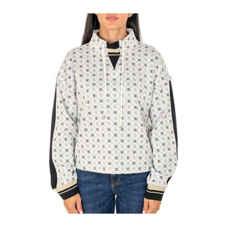 Liu Jo, Sweatshirts Biały, Kobieta, Rozmiar: S