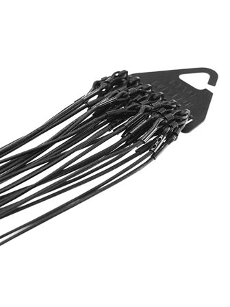 BA Optikk Leather String With Rubber End