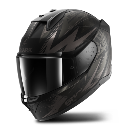 Casco Integral Shark D-Skwal 3 Blast R Mat Negro Mate/Antracita M