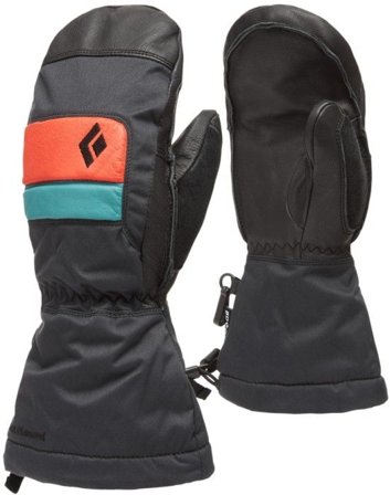 Black Diamond Kids Spark Mitts Caspian/Rust