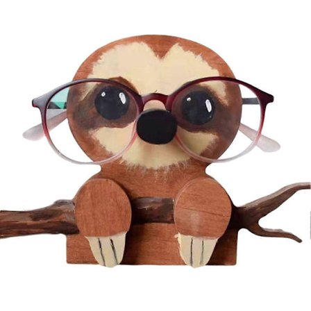 Dyrebrilleglassholder Kreativ Dyreformet Brilleglassholder for Hjemmekontor Skrivebordsdekor
