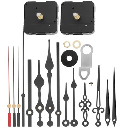 1 Sæt Praktisk Vægur Mekanisme Udskiftning DIY Vægur Bevægelse