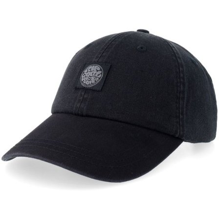 Rip Curl - Svart unconstructed Keps - Premium Surf Cap Black Dad Cap @ Hatstore