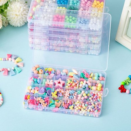 Tee itse tehdyt lasten lelut helmillä 1 1