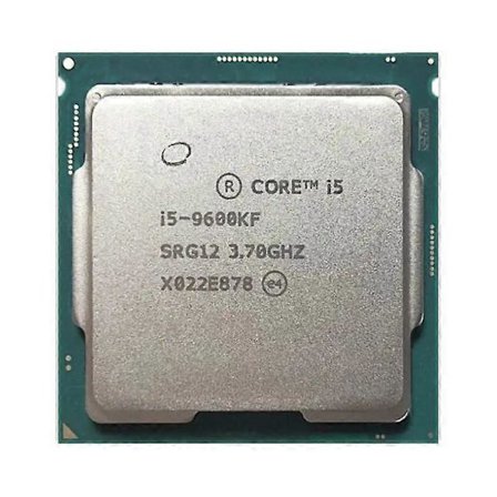 Core i5-9600KF CPU - Socket LGA 1151 6 Kärnor 6 Trådar 3.7 GHz 9 MB L3 Cache 95W.