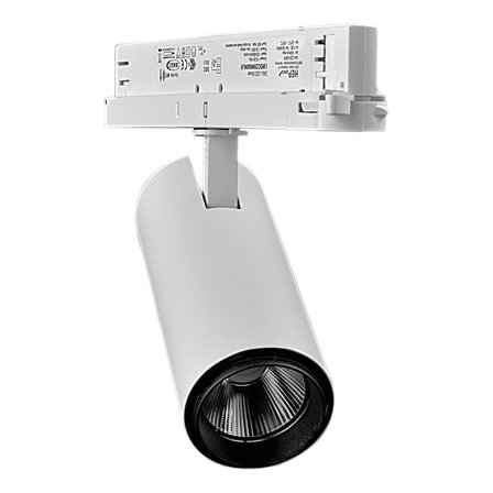 Designlight Tracky P-820MW Dali Spotlight 20 W, 3000 K Hvit, Belysning
