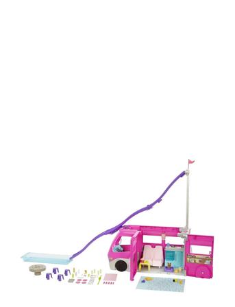 Barbie Dream Camper Vehicle Playset Toys Dolls & Accessories Dolls Accessories Multi/mönstrad Barbie
