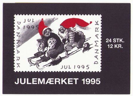Danmark - julmärkehæfte 1995