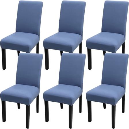 Matstolsöverdrag Matsalsstol Överdrag Hög stretch Avtagbar Tvättbar Parsons Stol Underöverdrag För Hem Fest Hotell Bröllop Ceremo C006 Flowers Pack of