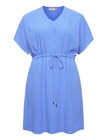 Carmarvi 2/4 Calf Dress Wvn Blue ONLY Carmakoma