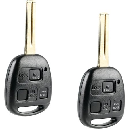 Avaimenperä sopii 2004-2010 RX330 RX350 RX400h RX450h avaimettomaan sisäänpääsyyn kauko-ohjaimella (HYQ12BBT), 2 kpl:n sarja l-bbt-p-door [2] l-bbt-p-