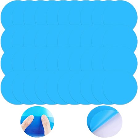 20-delad självhäftande poolreparationsset i vinylplast för ovanmarkspooler och uppblåsbara produkter