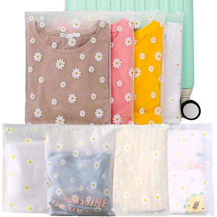 20 stk reisevesker vanntette poser transparente reiseoppbevaringsposer i plast