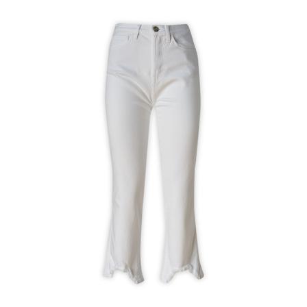 3X1, Cropped Jeans Biały, Kobieta, Rozmiar: W25
