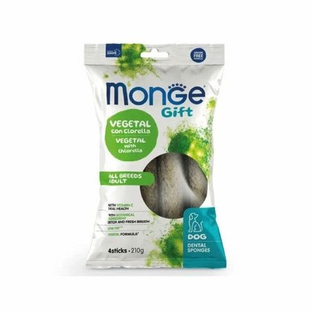 Monge Dental Sticks Con Clorella E Menta Per Cani Adulti All