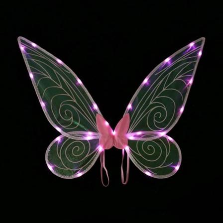 Fairy Wings LED Sommerfuglevinger PINK pink