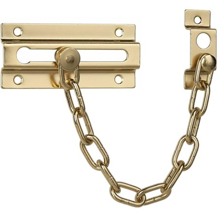 Dørkjede, Høykvalitets Kraftig Dørlås for Innerdører, Hjemmebruk (Gull)