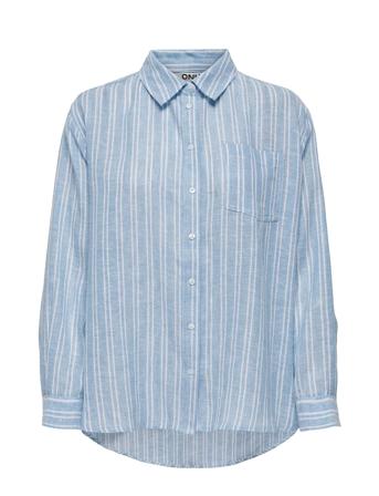 Onltokyo Life Ls Lin Bl St Shirt Pnt Blue ONLY