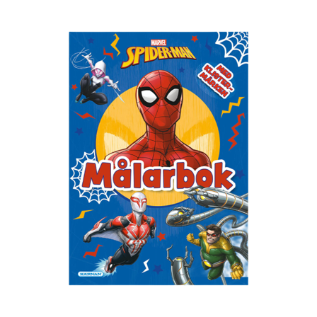 SPIDERMAN Målarbok Spider-Man Skapa & pyssla Unisex Blå ONESIZE