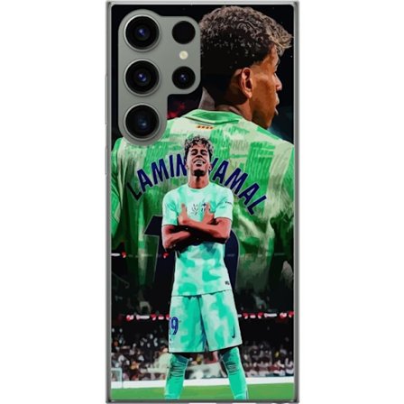Kompatibelt Mobilskal till Samsung Samsung Galaxy S23 Ultra Yamal Barcelona fotbollströja junior stjärna