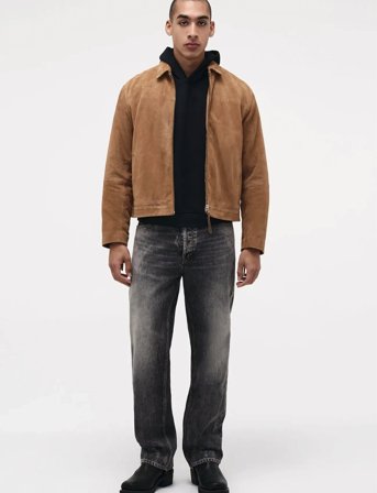 NEUW River Baggy Westwashed Black - Grey - 31 x 34