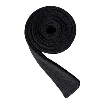 Ullkåpebelte for kvinner - Langt trenchcoat-belte med allsidig knyting for kåper Svart[ZHE]