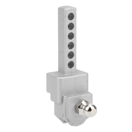 RC Bil Model Metal Simulations Trailer Krog Tilbehør til SCX10 90046 90047 TRX4 1/10 Sølv