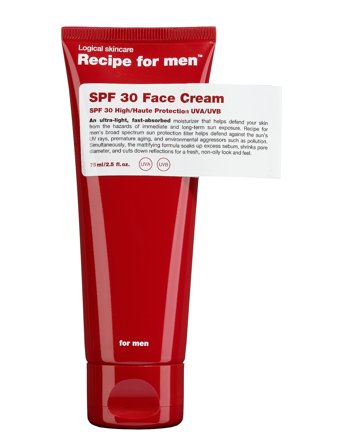 Recipe for Men Recipe Spf 30 Facial Moisturizer - Nude - 75 ml