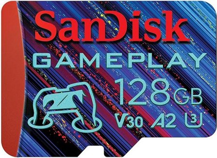 SanDisk GamePlay microSDXC 128GB 190MB/s UHS-I