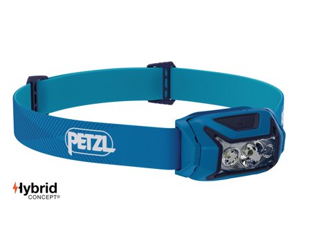 Petzl ACTIK Hodelykt 450 lumen Blå, Belysning