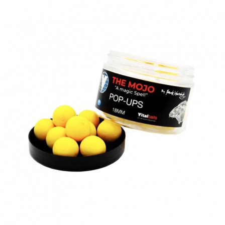 Vital Baits Pop-ups The Mojo Yellow 18mm 50g
