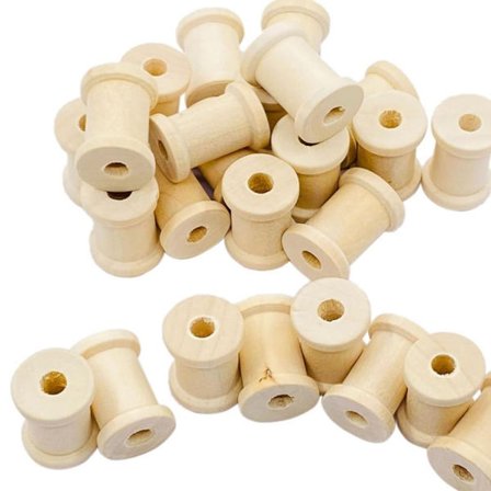 100 stk tretrådsneller Uferdige tretønnesneller