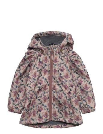 Softshell Jacket Recycled Aop Outerwear Shell Clothing Shell Jacket Multi/mønstret Mikk-line*Betinget Tilbud