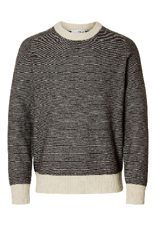 Selected Homme SLHRAI Pullover Tröjor Herr Brun L