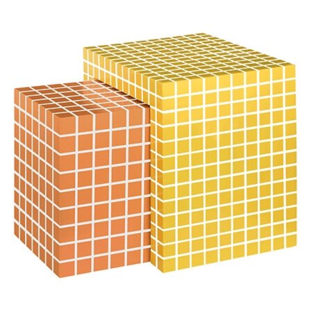 2 sohvapöytää, korkeus 45 cm, MDF