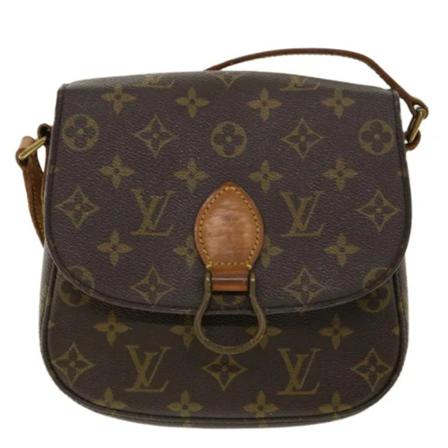 Louis Vuitton Vintage, Pre-owned Canvas louis-vuitton-bags Bruin, Dames, Maat:ONE Size